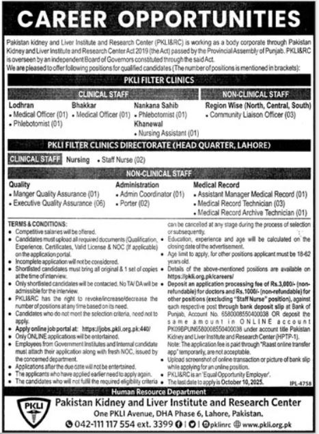 Kidney And Liver Institute And Research Centre PKLI Medical