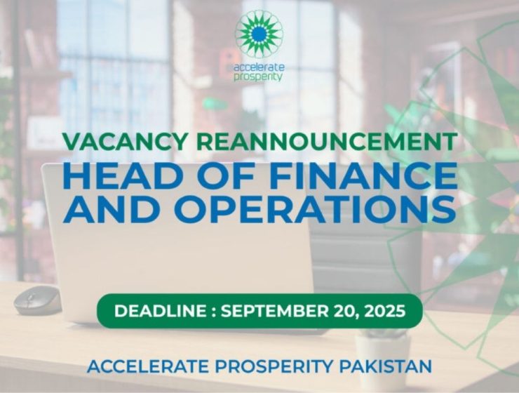 Donor Funded Project Islamabad Job September 2025