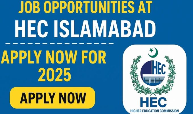 Higher Education Commission HEC Job Islamabad October 2025