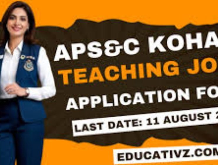 Latest Jobs in Army Public School & College APS&C Kohat 2025 Advertisement