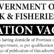 Latest Livestock & Fisheries Department Jobs Karachi 2025