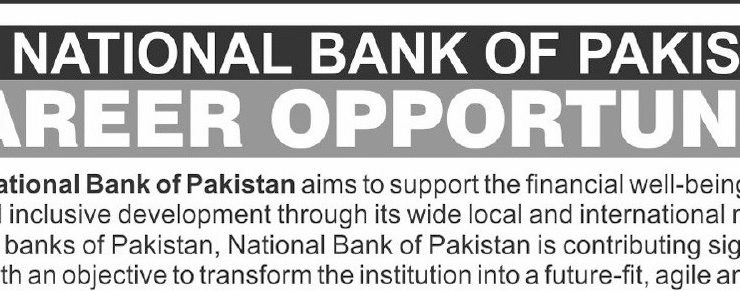 Latest National Bank of Pakistan NBP Bank Jobs Karachi 2025