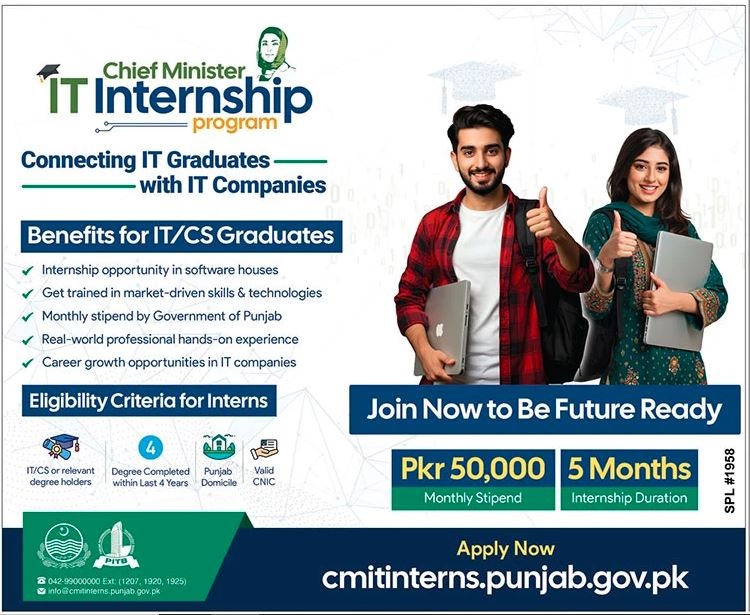 Latest Punjab Information Technology Board PITB IT Jobs Lahore 2025