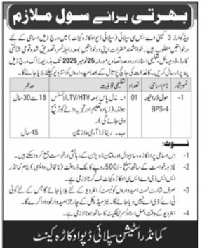 Latest Water & Power Development Authority WAPDA Lahore Job