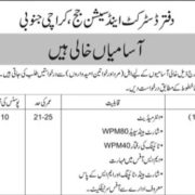 District & Session Judge Karachi South Jobs 2025 – Apply Online via STS