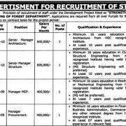 Forest Department Punjab Jobs Openings 2026