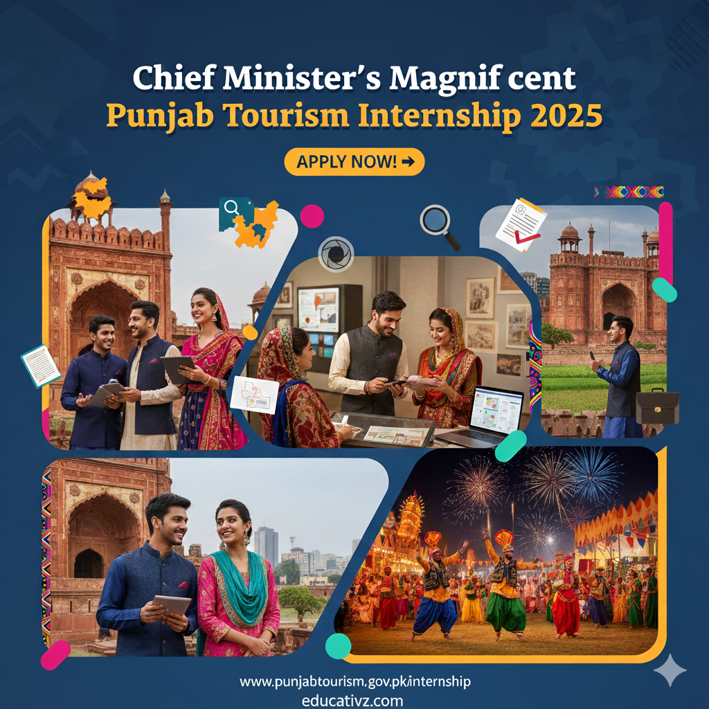 "Kickstart Your Career with the Chief Minister’s Magnificent Punjab Tourism Internship 2025"