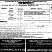 Punjab Daanish Schools Non-Academic Staff Jobs 2026 – Contract Positions