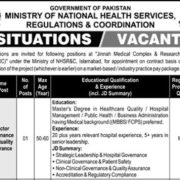 Ministry Of NHSRC Islamabad Jobs 2025