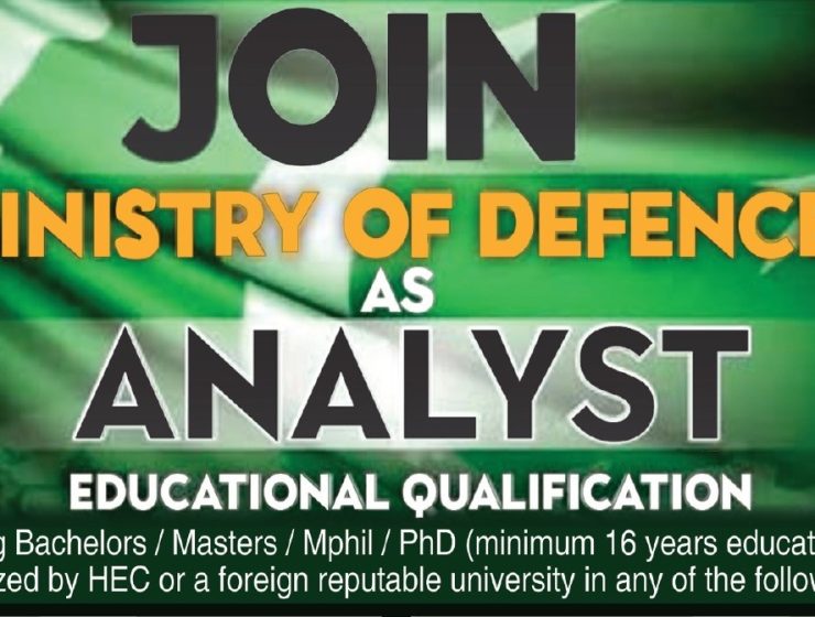 Ministry of Defence Analyst Jobs Openings 2026 – Apply Online