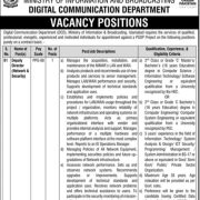 Ministry of Information & Broadcasting Islamabad Jobs Openings 2026