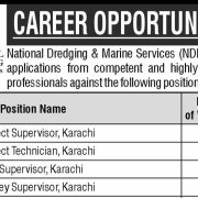 National Dredging & Marine Services (NDMS) Jobs 2025–26 | Apply via Email