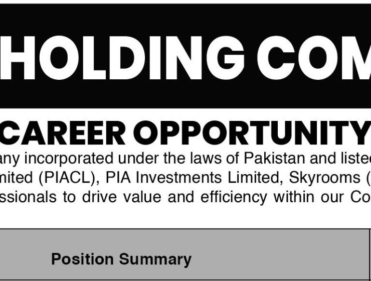 PIA Holding Company Ltd Jobs 2025 – Apply Online Now!