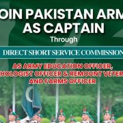 Pakistan Army Direct Short Service Commission 2025-2026