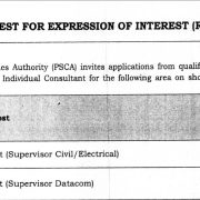 Punjab Safe Cities Authority (PSCA) Jobs 2025 – Short-Term Individual Consultant