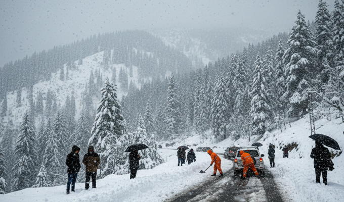 Murree Weather Alert 2026 Heavy Snowfall Expected Tomorrow – Travel Advisory