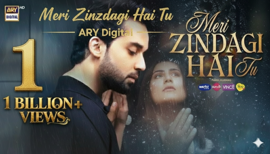 Bilal Abbas Khan and Hania Aamir in Meri Zindagi Hai Tu Pakistani drama ARY Digital.