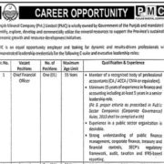 Punjab Mineral Company Jobs 2026 – GM & Intern Positions in Lahore, Punjab