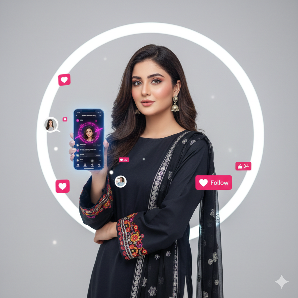 Social Media Stats of Famous TikToker Fatima Jatoi