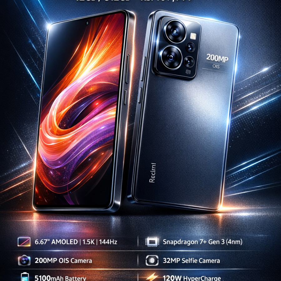 Xiaomi Redmi Note 15 Pro 5G back design and camera module