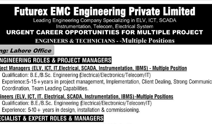 Futurex EMC Engineering Private Limited Jobs 2026 – Apply via Email