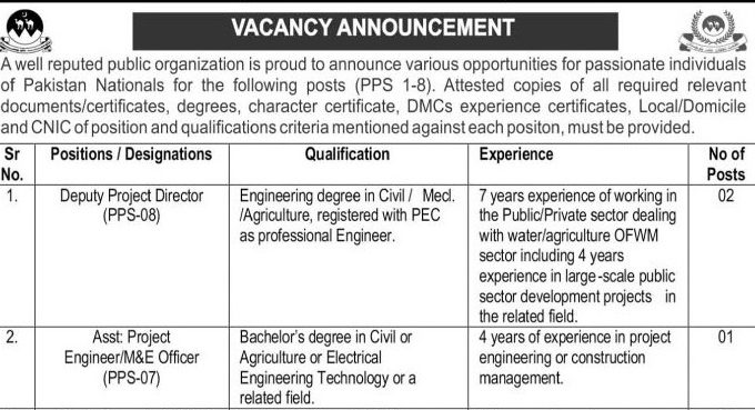 Latest Green Balochistan Initiative Jobs 2026 | Government Jobs