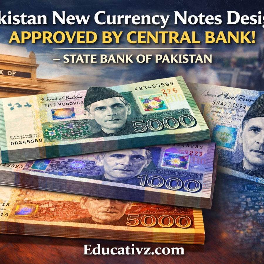 Pakistan new currency notes designs approved by State Bank of Pakistan 2026