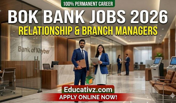 Official Career Advertisement of Bank of Khyber (BOK) April 2026 for Branch Managers and Relationship Officers.