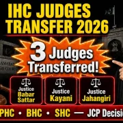 Justice Babar Sattar and Mohsin Akhtar Kayani Transfer News 2026