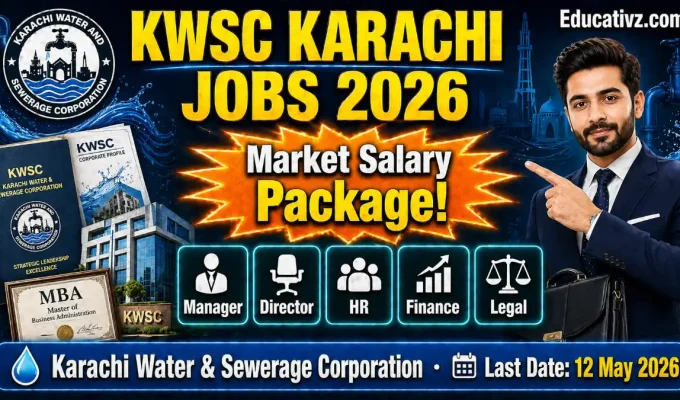 Karachi Water & Sewerage Corporation KWSC Jobs Advertisement April 2026