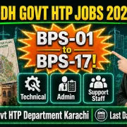 Local Government Housing Town Planning Department Karachi Jobs Advertisement 2026