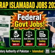 DRAP Islamabad Official Job Advertisement May 2026
