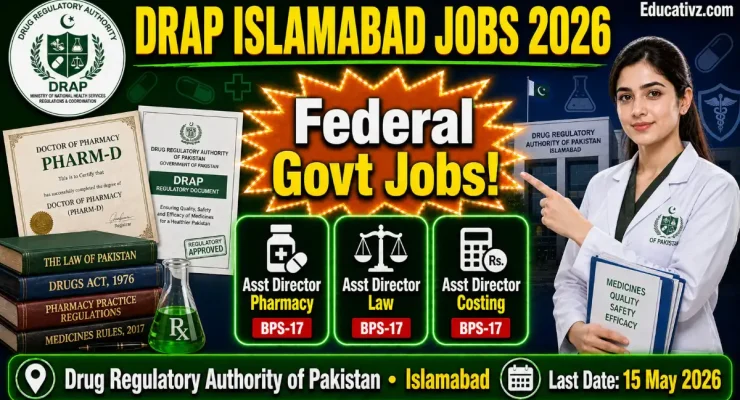 DRAP Islamabad Official Job Advertisement May 2026
