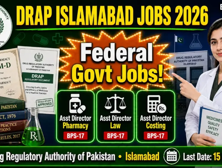 DRAP Islamabad Official Job Advertisement May 2026