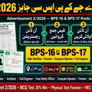 AJKPSC Jobs 2026 Advertisement 2/2026 – Apply Online ajkpsc.gov.pk | Educativz