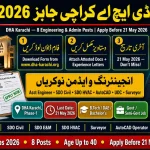 DHA Karachi Jobs May 2026 — Pakistan Defence Housing Authority 8 Posts Assistant Engineer SDO AutoCAD UDC Apply Before 21 May