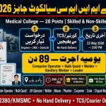 KMSMC Sialkot Jobs 2026 — Khawaja Muhammad Safdar Medical College | Computer Operator Naib Qasid Welder | Apply 23 May | Educativz