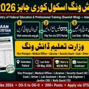 Ministry of Federal Education Daanish Wing Jobs 2026 Advertisement