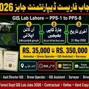 Punjab Forest Department Jobs 2026 â€” GIS Lab Lahore | Animator Drone Operator GIS Assistant | Apply Online jobs.punjab.gov.pk | Educativz