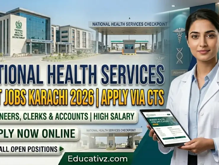 Federal Govt Jobs in Karachi 2026 National Health Services Department Advertisement