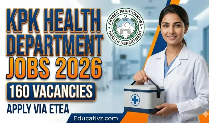 KPK Health Department District Health Officer DHO Peshawar Jobs 2026 May Advertisement
