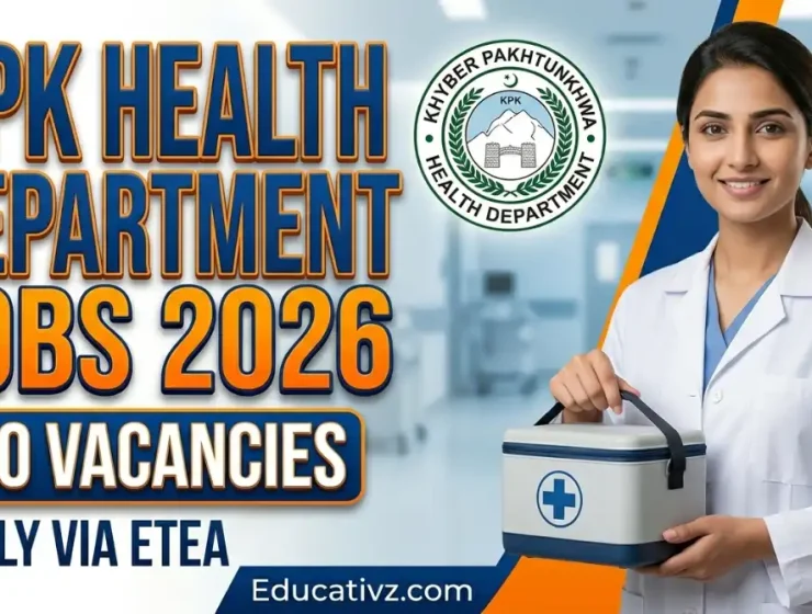 KPK Health Department District Health Officer DHO Peshawar Jobs 2026 May Advertisement