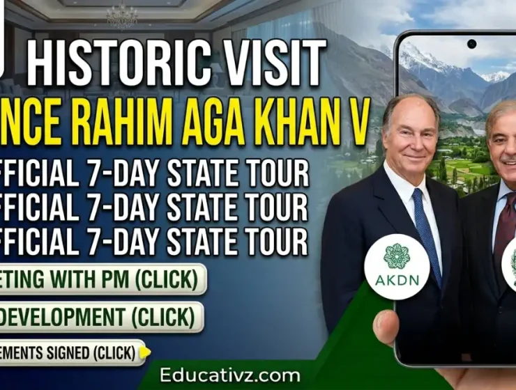 His Highness the Aga Khan Prince Rahim Aga Khan V meeting Prime Minister Shehbaz Sharif in Islamabad