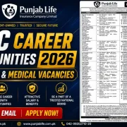 Punjab Life Insurance Company Limited PLIC Jobs June Advertisement 2026