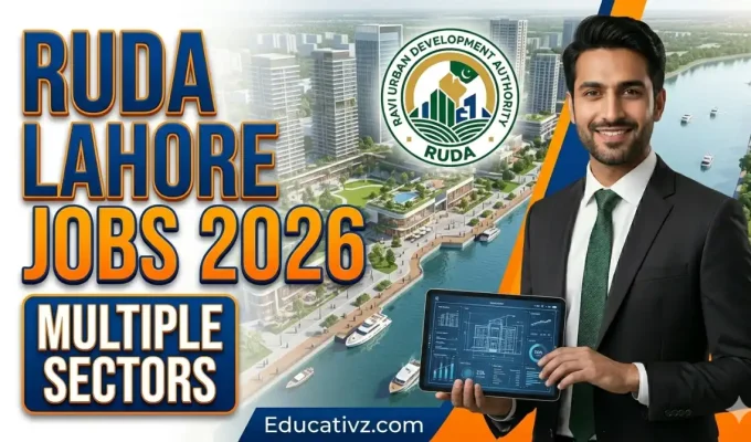 Ravi Urban Development Authority RUDA Lahore Jobs May 2026 Advertisement