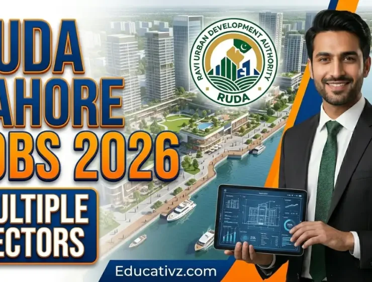 Ravi Urban Development Authority RUDA Lahore Jobs May 2026 Advertisement