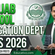 School Education Department Punjab Strategic Management Unit SMU Jobs May 2026 Advertisement