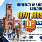 University of Sargodha UOS Jobs 2026 Official Advertisement No 01/2026