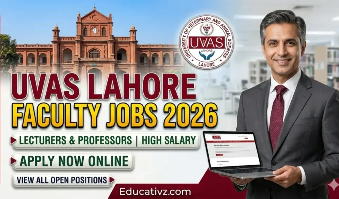 University of Veterinary and Animal Sciences UVAS Jobs 2026 Official Advertisement
