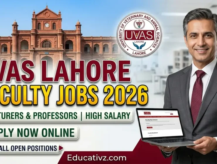 University of Veterinary and Animal Sciences UVAS Jobs 2026 Official Advertisement